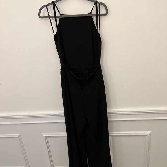 Lulus open back wide leg romper - Picture 1 of 3